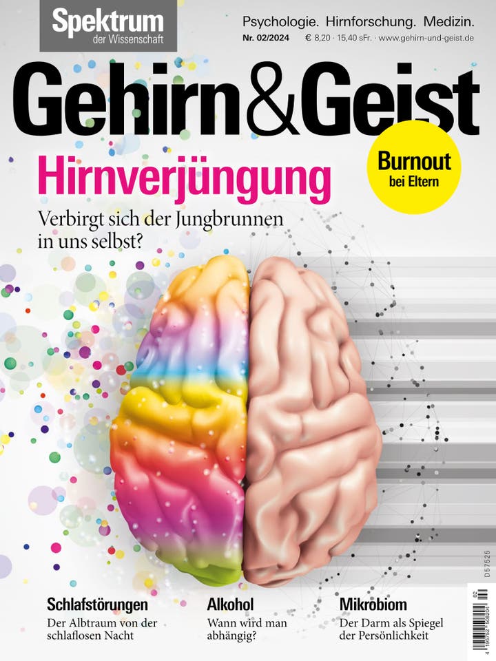 Gehirn&Geist – 2/2024 – Hirnverjüngung – Verbirgt sich der Jungbrunnen in uns selbst?