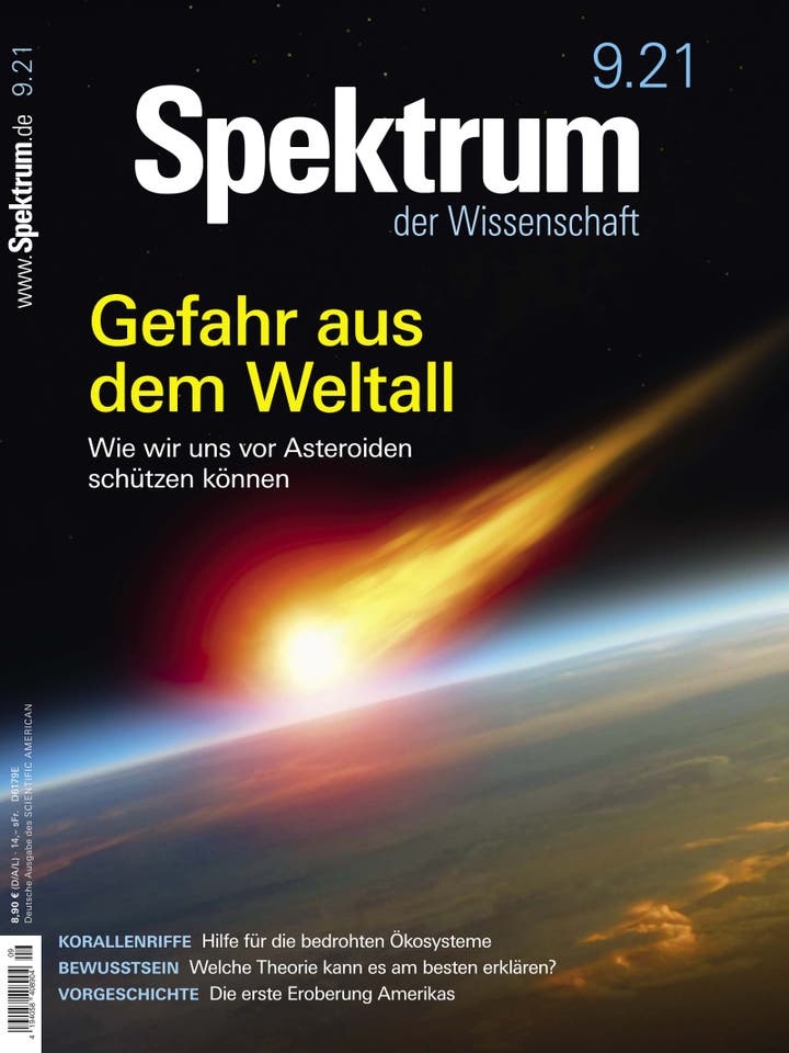 Spektrum der Wissenschaft – 9/2021 – Gefahr aus dem Weltall