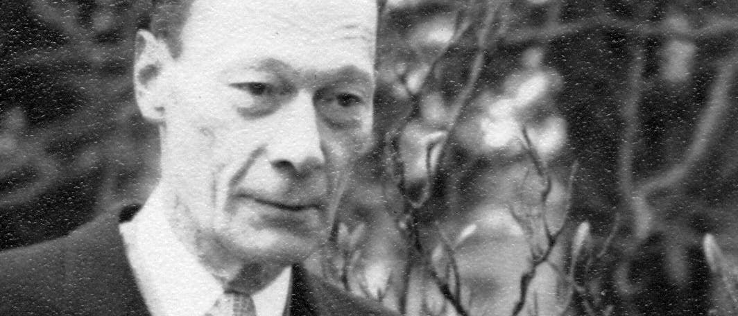 Wojciech Rychlewicz (1903–1964) auf einer Fotografie nach dem Zweiten Weltkrieg. Wojciech Rychlewicz (1903–1964) auf einer Fotografie nach dem Zweiten Weltkrieg.