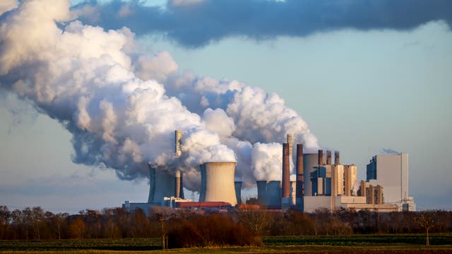 RWE Kraftwerk Neurath am Tagebau Garzweiler