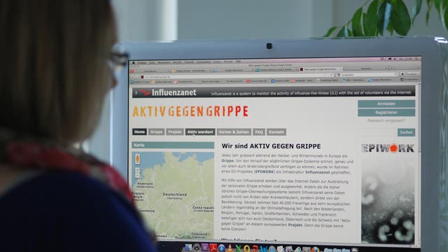 Grippe im Netz