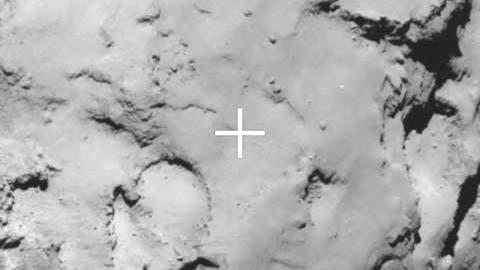 Bild Landeplatz Philae