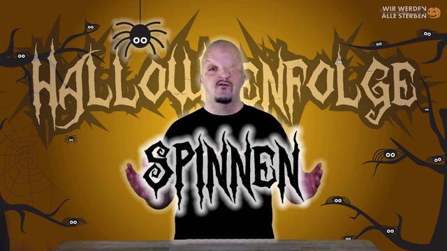 Titelbild der WWAS-Folge über Spinnen.