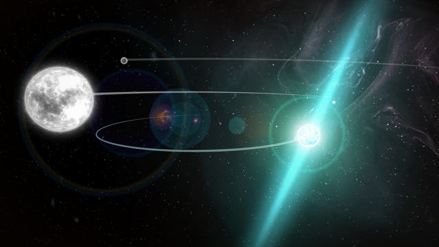Warum hier lens flare drauf zu sehen ist, bleibt wohl Geheimnis des Künstlers.