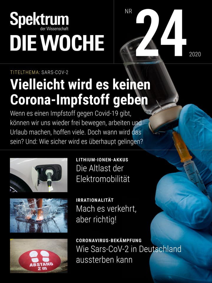Spektrum – Die Woche – 24/2020 – Vielleicht wird es keinen Corona-Impfstoff geben