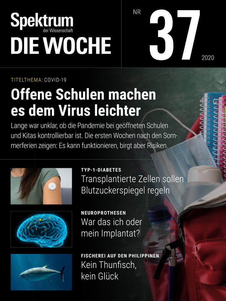 Spektrum – Die Woche – 37/2020 – Offene Schulen machen es dem Virus leichter
