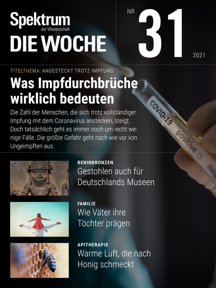 Spektrum - Die Woche - 31/2021 - Was Impfdurchbrüche wirklich bedeuten