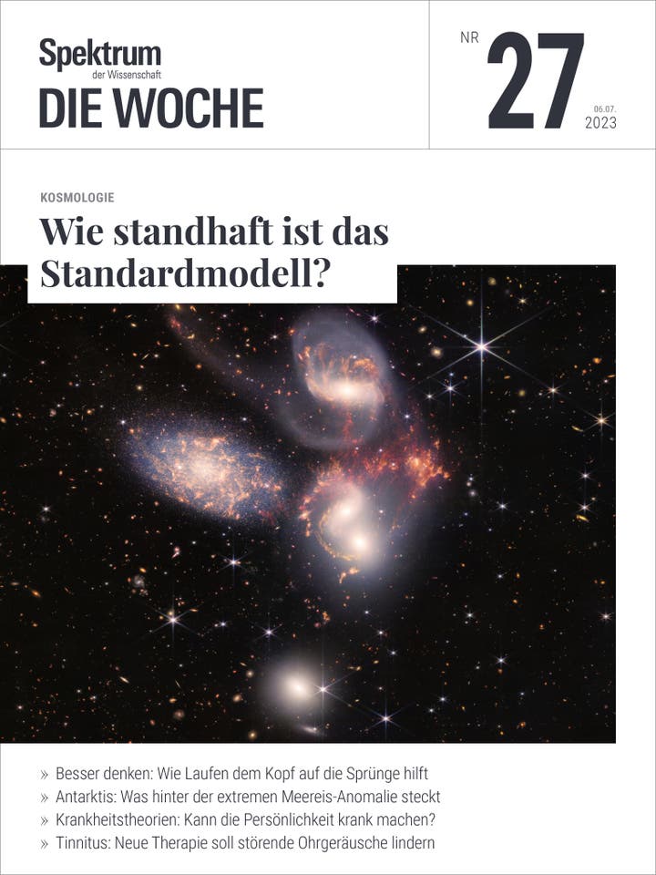 Spektrum - Die Woche - 27/2023 - Wie standhaft ist das Standardmodell?
