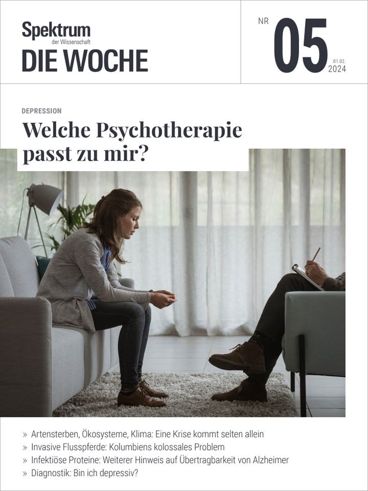 Spektrum - Die Woche - 5/2024 - Welche Psychotherapie passt zu mir?